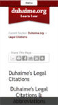 Mobile Screenshot of citations.duhaime.org